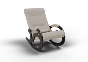 Кресло-качалка Вилла 11-Т-ГР (ткань/венге) ГРАФИТ в Миассе - miass.ok-mebel.com | фото