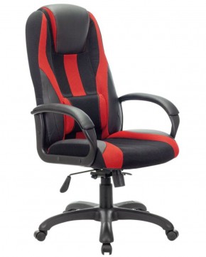 Кресло компьютерное BRABIX PREMIUM "Rapid GM-102" (экокожа/ткань, черное/красное) 532107 в Миассе - miass.ok-mebel.com | фото 1