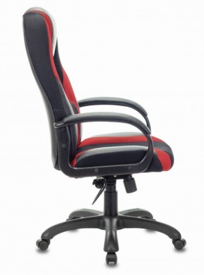 Кресло компьютерное BRABIX PREMIUM "Rapid GM-102" (экокожа/ткань, черное/красное) 532107 в Миассе - miass.ok-mebel.com | фото 3