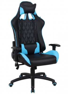 Кресло компьютерное BRABIX "GT Master GM-110" (черное/голубое) 531928 в Миассе - miass.ok-mebel.com | фото 1