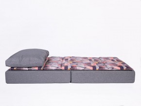 Кресло-кровать бескаркасное Харви (серый-геометрия слейт) в Миассе - miass.ok-mebel.com | фото 4