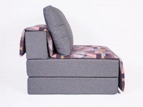 Кресло-кровать бескаркасное Харви (серый-сноу манго) в Миассе - miass.ok-mebel.com | фото 3
