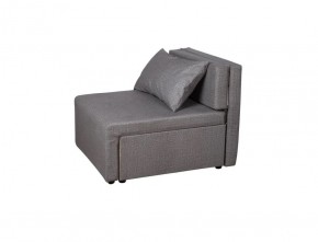 Кресло-кровать Милена (серый) Велюр в Миассе - miass.ok-mebel.com | фото 1