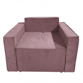 Кресло-кровать Принц КК1-ВР (велюр розовый) в Миассе - miass.ok-mebel.com | фото 1