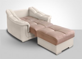 Кресло-кровать + Пуф Кристалл (ткань до 300) Боннель в Миассе - miass.ok-mebel.com | фото 3