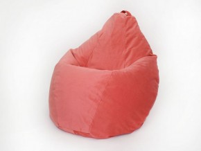 Кресло-мешок Груша Малое (700*900) Велюр "Однотон" в Миассе - miass.ok-mebel.com | фото 4