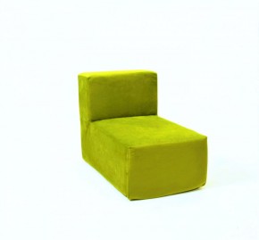 Кресло-модуль бескаркасное Тетрис 30 (Зеленый) в Миассе - miass.ok-mebel.com | фото