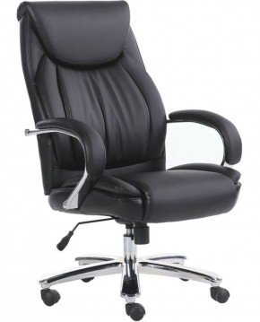 Кресло офисное BRABIX PREMIUM "Advance EX-575" (хром, экокожа, черное) 531825 в Миассе - miass.ok-mebel.com | фото 1
