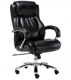 Кресло офисное BRABIX PREMIUM "Status HD-003" (хром, черное) 531821 в Миассе - miass.ok-mebel.com | фото