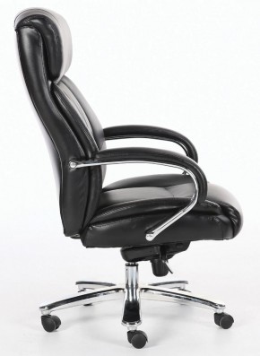 Кресло офисное BRABIX "Direct EX-580" (хром/рециклированная кожа/черное) 531824 в Миассе - miass.ok-mebel.com | фото 3