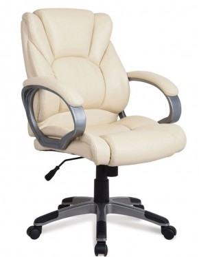 Кресло офисное BRABIX "Eldorado EX-504", экокожа, бежевое, 531167 в Миассе - miass.ok-mebel.com | фото