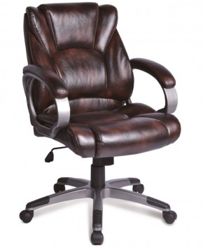 Кресло офисное BRABIX "Eldorado EX-504" (коричневое) 530875 в Миассе - miass.ok-mebel.com | фото