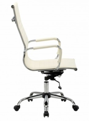Кресло офисное BRABIX "Energy EX-509" (экокожа, хром, бежевое) 531166 в Миассе - miass.ok-mebel.com | фото 3