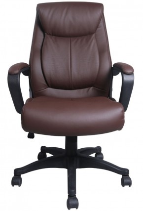 Кресло офисное BRABIX "Enter EX-511" (экокожа/коричневая) 531163 в Миассе - miass.ok-mebel.com | фото 3