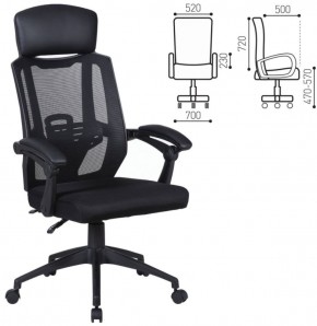 Кресло офисное BRABIX "Nexus ER-401" (черное) 531835 в Миассе - miass.ok-mebel.com | фото 2