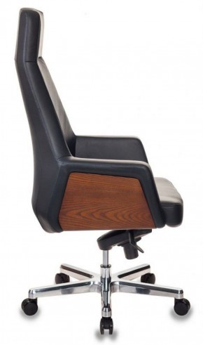 Кресло руководителя Бюрократ _ANTONIO/BLACK черный в Миассе - miass.ok-mebel.com | фото 2