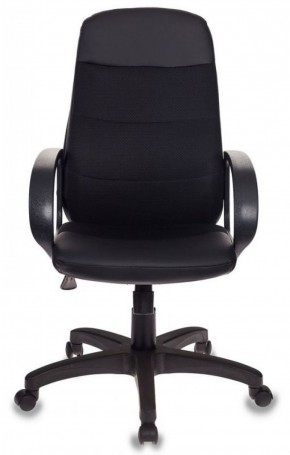 Кресло руководителя Бюрократ CH-808AXSN/LBL+TW-11 черный в Миассе - miass.ok-mebel.com | фото 2
