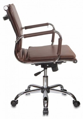 Кресло руководителя Бюрократ CH-993-LOW/BROWN коричневый в Миассе - miass.ok-mebel.com | фото 2