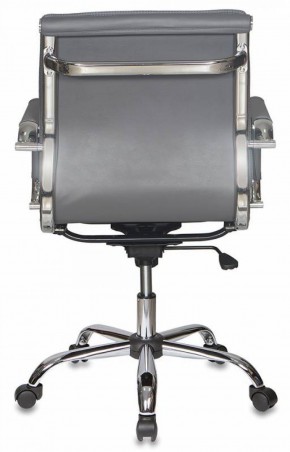 Кресло руководителя Бюрократ CH-993-LOW/GREY серый в Миассе - miass.ok-mebel.com | фото 4