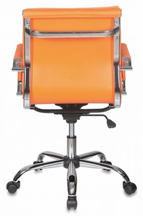 Кресло руководителя Бюрократ CH-993-LOW/ORANGE оранжевый в Миассе - miass.ok-mebel.com | фото 4