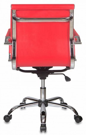 Кресло руководителя Бюрократ CH-993-LOW/RED красный в Миассе - miass.ok-mebel.com | фото 4