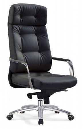 Кресло руководителя Бюрократ _DAO/BLACK черный в Миассе - miass.ok-mebel.com | фото