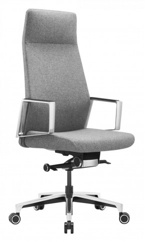 Кресло руководителя Бюрократ _JONS/CASHGREY серый в Миассе - miass.ok-mebel.com | фото 1