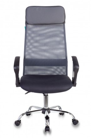 Кресло руководителя Бюрократ KB-6N/SL/DG/TW-12 серый в Миассе - miass.ok-mebel.com | фото 2