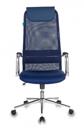 Кресло руководителя Бюрократ KB-9N/DB/TW-10N синий в Миассе - miass.ok-mebel.com | фото 2