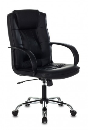 Кресло руководителя Бюрократ T-800N/BLACK черный в Миассе - miass.ok-mebel.com | фото 1