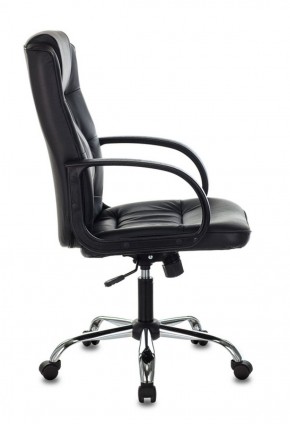 Кресло руководителя Бюрократ T-800N/BLACK черный в Миассе - miass.ok-mebel.com | фото 2