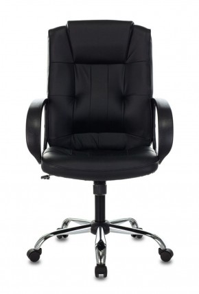 Кресло руководителя Бюрократ T-800N/BLACK черный в Миассе - miass.ok-mebel.com | фото 5