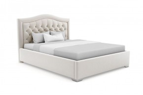 Кровать Афина интерьерная +основание (80х200) 3 кат. ткани в Миассе - miass.ok-mebel.com | фото
