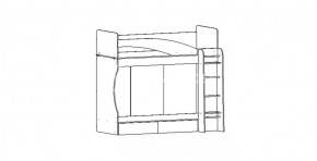 Кровать Бемби МДФ (фасад 3D) в Миассе - miass.ok-mebel.com | фото 19