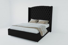 Кровать Берлин ЛЮКС без основания 900 (экокожа кольт ч) в Миассе - miass.ok-mebel.com | фото
