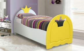 Кровать детская Корона (700*1400) МДФ матовый в Миассе - miass.ok-mebel.com | фото