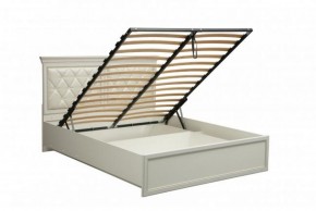 Кровать двойная 40.12-03 (ш.1600) "Эльмира" с подъемным механизмом (белый) в Миассе - miass.ok-mebel.com | фото