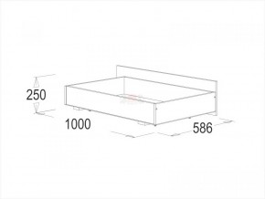 Кровать двойная Ольга 1Н + 2-а ящика (1400*2000) в Миассе - miass.ok-mebel.com | фото 2