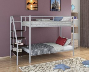 Кровать двухъярусная "Толедо" Серый/Венге в Миассе - miass.ok-mebel.com | фото 1