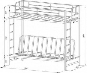 Кровать двухъярусная с диваном "Мадлен-ЯЯ" с ящиками в Миассе - miass.ok-mebel.com | фото 8