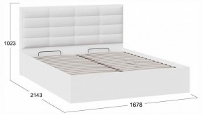 Кровать двуспальная Агата с ПМ Тип 1 в Миассе - miass.ok-mebel.com | фото 4