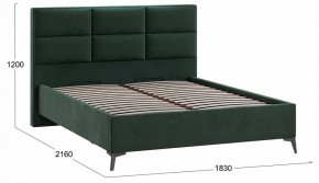 Кровать двуспальная Делана с ПМ Тип 1 в Миассе - miass.ok-mebel.com | фото 4