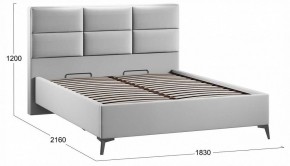 Кровать двуспальная Делана с ПМ Тип 1 в Миассе - miass.ok-mebel.com | фото 4