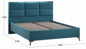 Кровать двуспальная Делана с ПМ Тип 1 в Миассе - miass.ok-mebel.com | фото 4