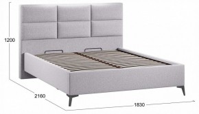 Кровать двуспальная Делана с ПМ Тип 1 в Миассе - miass.ok-mebel.com | фото 4