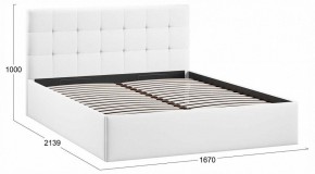 Кровать двуспальная Джоли с ПМ Тип 1 в Миассе - miass.ok-mebel.com | фото 3