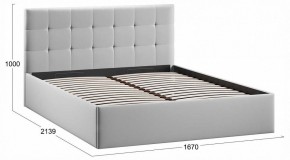 Кровать двуспальная Джоли с ПМ Тип 1 в Миассе - miass.ok-mebel.com | фото 3