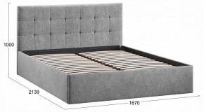 Кровать двуспальная Джоли с ПМ Тип 1 в Миассе - miass.ok-mebel.com | фото 4