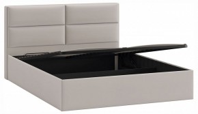 Кровать двуспальная Глосс с ПМ Тип 1 в Миассе - miass.ok-mebel.com | фото 3