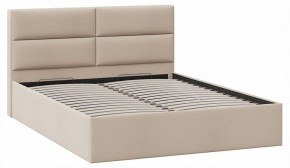 Кровать двуспальная Глосс с ПМ Тип 1 в Миассе - miass.ok-mebel.com | фото 2